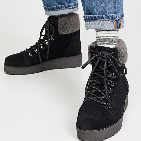 platform hiker bootie